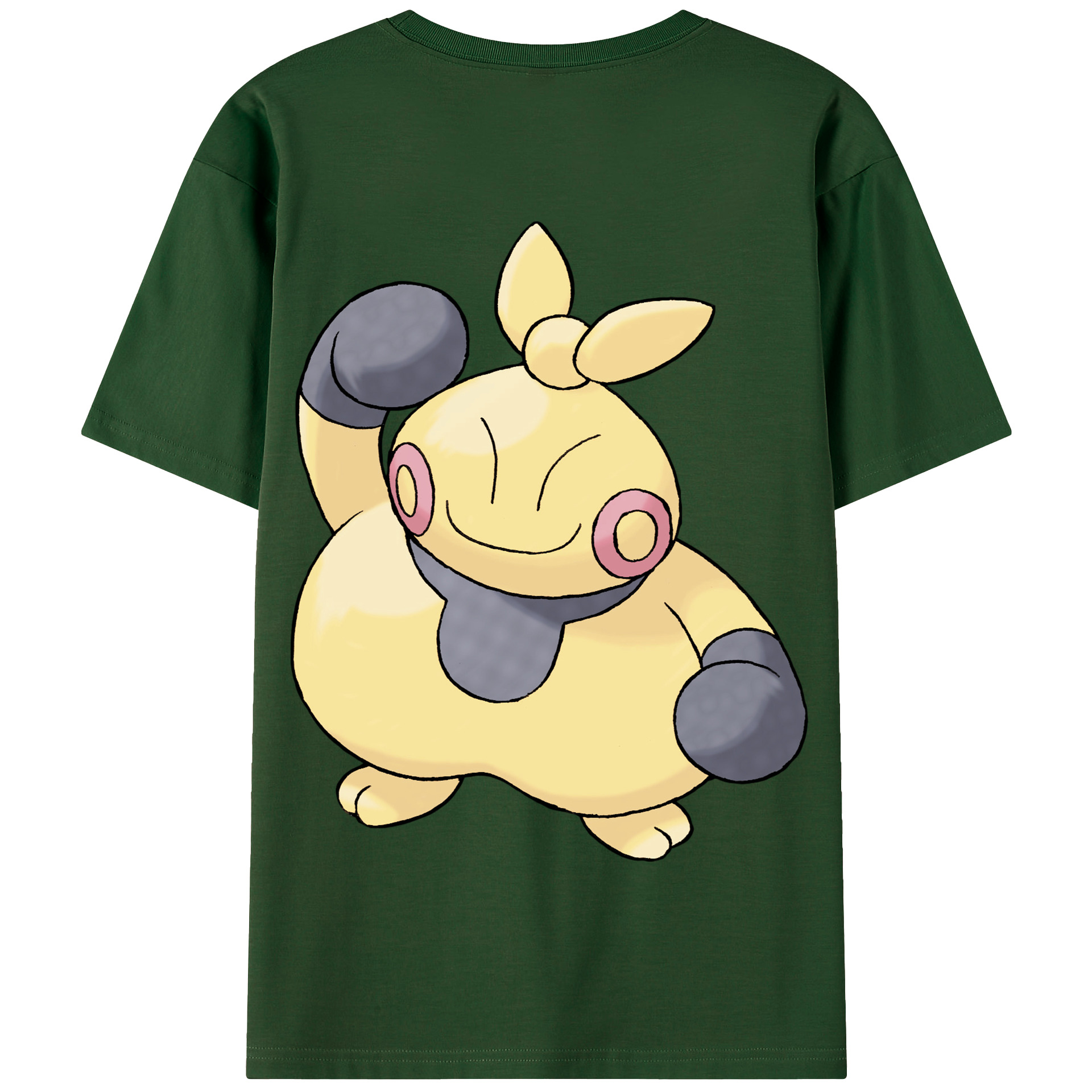 （画像用） ポケットモンスター Pokémon 綿100％半袖Tシャツ（背面プリント）